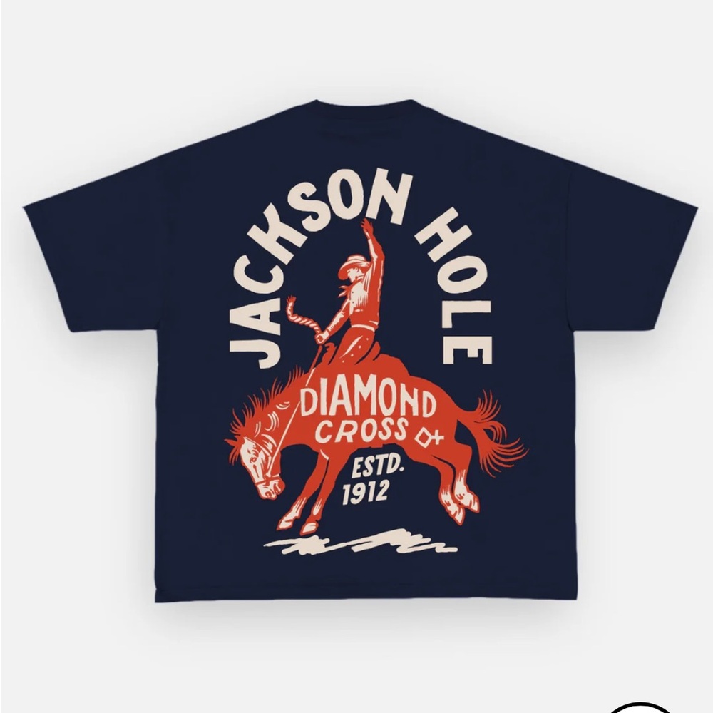 Diamond cross ranch Jackson hole tshirt